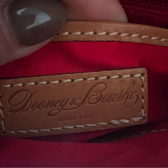 Dooney & Bourke Blush Domed Smooth Leather Crossbody - Picture 10 of 11